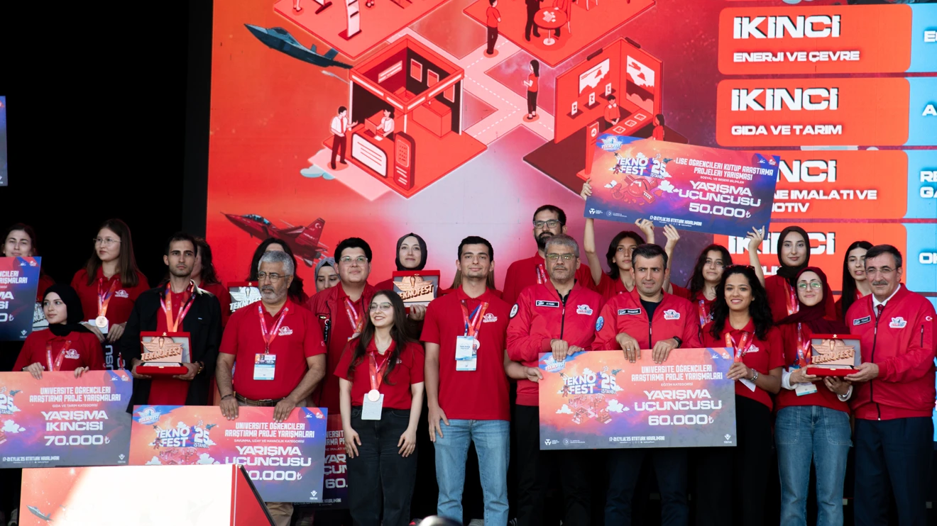 Selçuk Üniversitesi, TEKNOFEST 2025’i 4 ödülle tamamladı